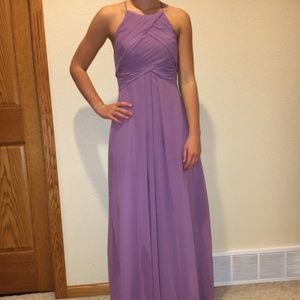 Size 2 Azazie Wisteria Ginger Dress